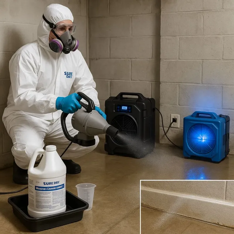 Sanitization and Odor Removal process in Bay Harbor Islands, FL
